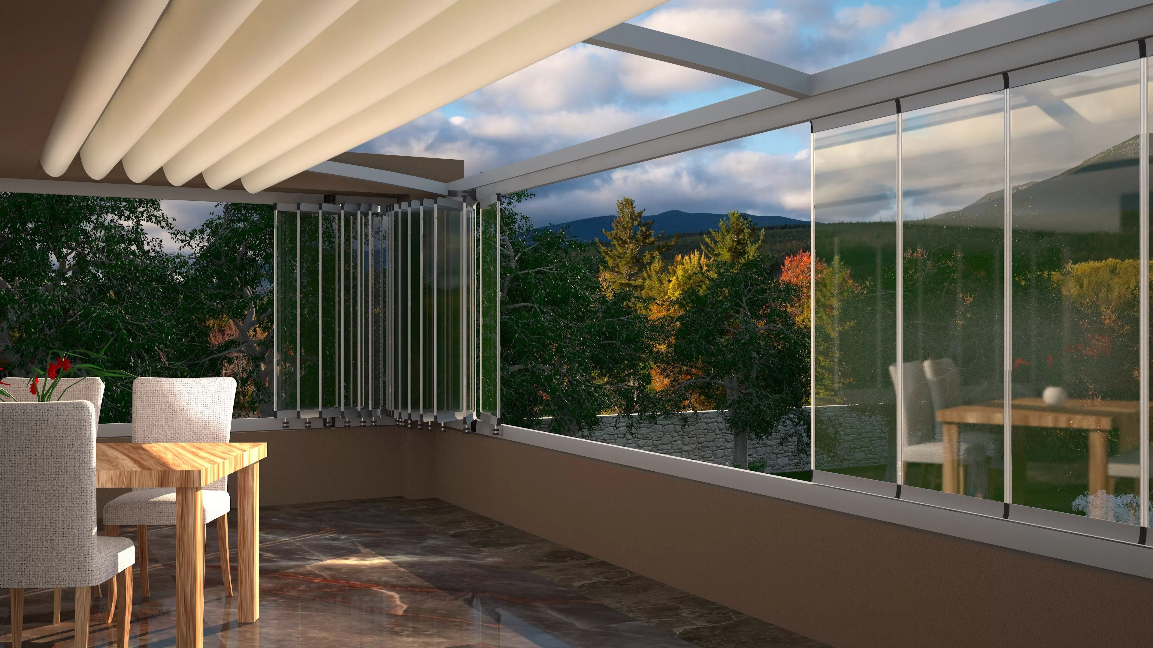 Kupa Cam Balkon